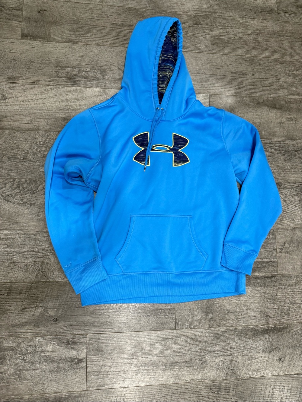 Under Armour Blue Hoodie Athletic Sweatshirt